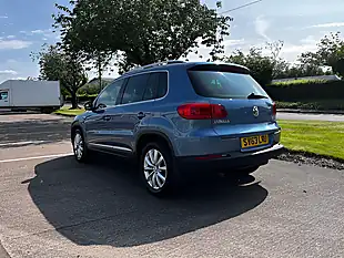 Used 2013 Volkswagen Tiguan Match Blue - Interior and Exterior details 3