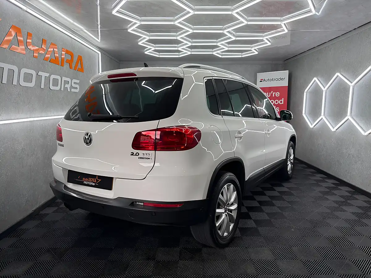 Used 2013 Volkswagen Tiguan Match White - Interior and Exterior details 10