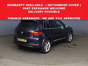 Used 2013 Volkswagen Tiguan R-Line Blue - Interior and Exterior details 3