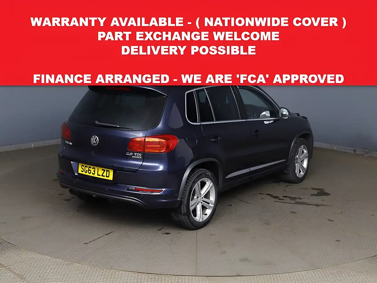 Used 2013 Volkswagen Tiguan R-Line Blue - Interior and Exterior details 3