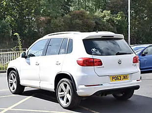Used 2013 Volkswagen Tiguan R-Line White - Interior and Exterior details 5