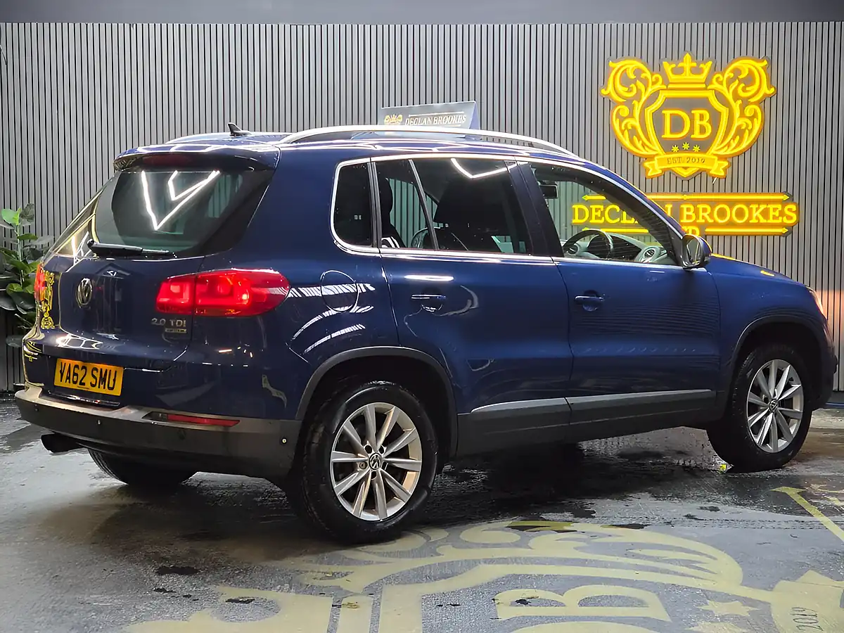 Used 2013 Volkswagen Tiguan Se Blue - Interior and Exterior details 3