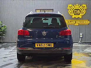Used 2013 Volkswagen Tiguan Se Blue - Interior and Exterior details 4