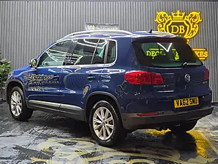 Used 2013 Volkswagen Tiguan Se Blue - Interior and Exterior details 5