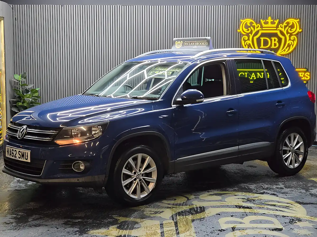 Used 2013 Volkswagen Tiguan Se Blue - Interior and Exterior details 7