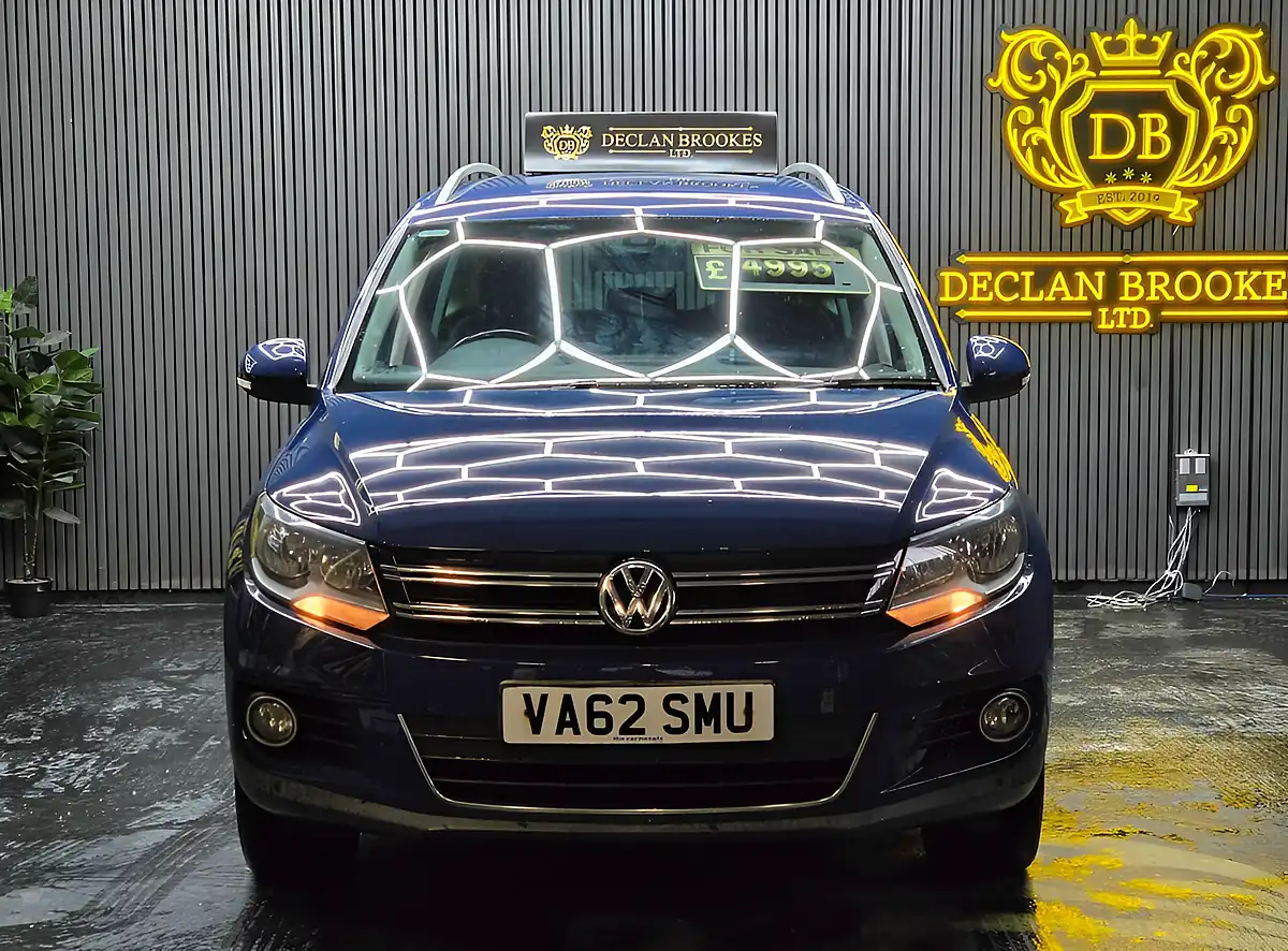 Used 2013 Volkswagen Tiguan Se Blue - Interior and Exterior details 8
