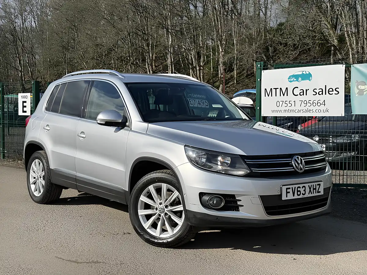 Used 2013 Volkswagen Tiguan Se Silver - Front View
