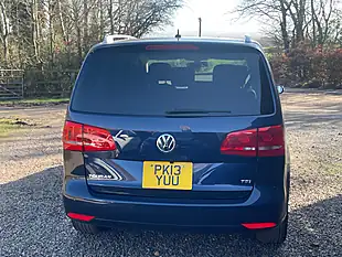 Used 2013 Volkswagen Touran Blue - Interior and Exterior details 5