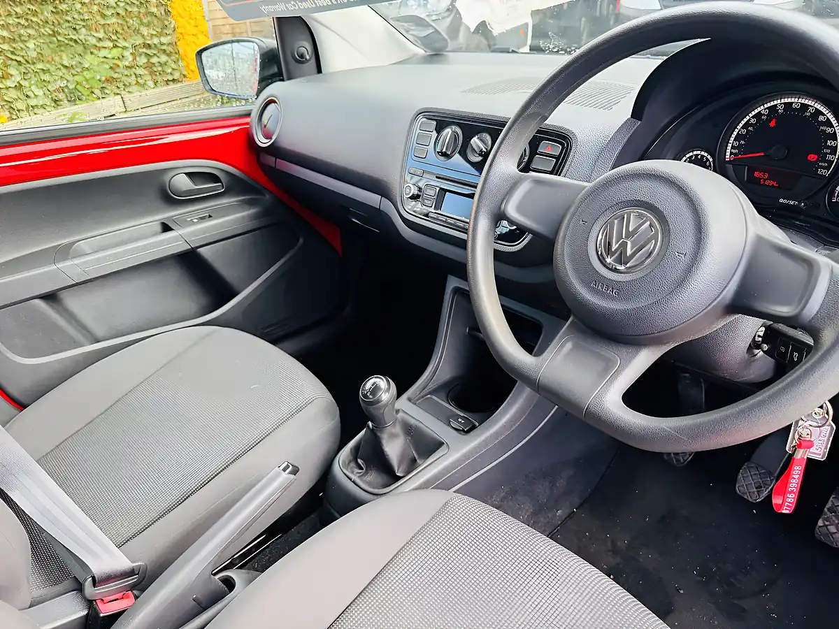 Used 2013 Volkswagen Up! Take Up! Red - Interior and Exterior details 7