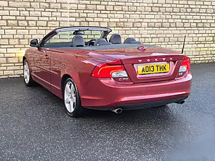 Used 2013 Volvo C70 Se Lux Nav Geartronic Red - Interior and Exterior details 18