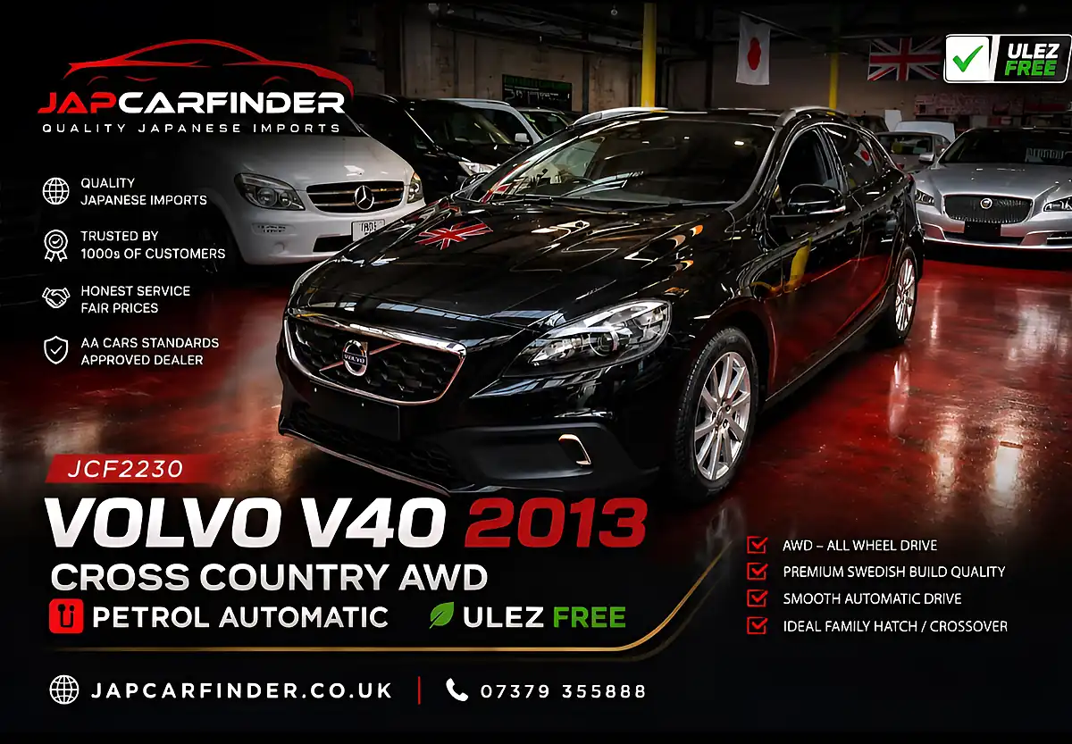 Used 2013 Volvo V40 Cross Country Lux Nav Black - Front View