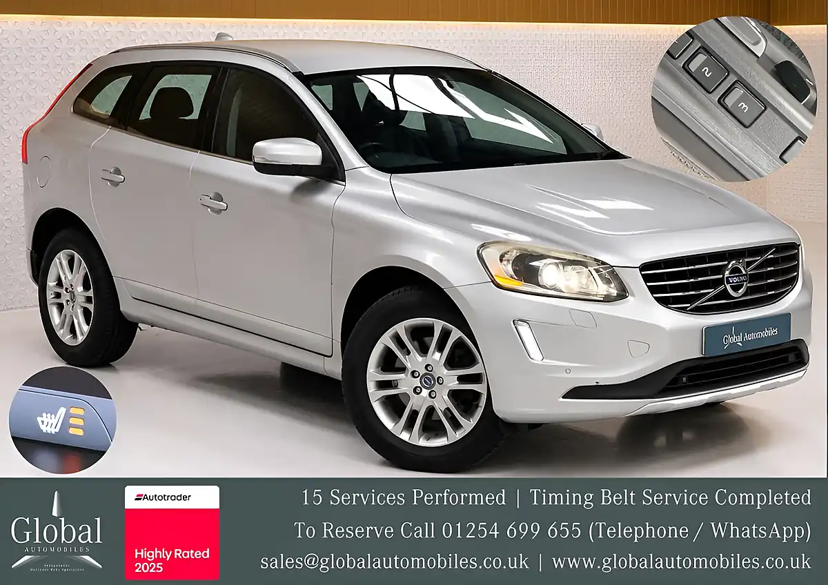Used 2013 Volvo XC60 Se Lux Nav Bright Silver - Interior and Exterior details 3