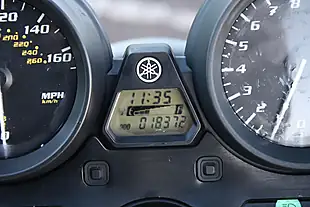 Used 2013 Yamaha XJR1300 Silver - Interior and Exterior details 11