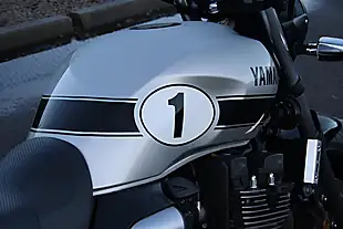 Used 2013 Yamaha XJR1300 Silver - Interior and Exterior details 15