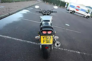Used 2013 Yamaha XJR1300 Silver - Interior and Exterior details 9