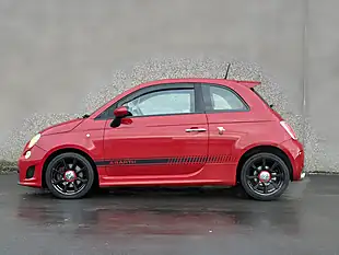 Used 2014 Abarth 500 Abarth S1 Red - Interior and Exterior details 2