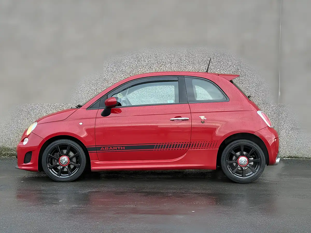 Used 2014 Abarth 500 Abarth S1 Red - Interior and Exterior details 2