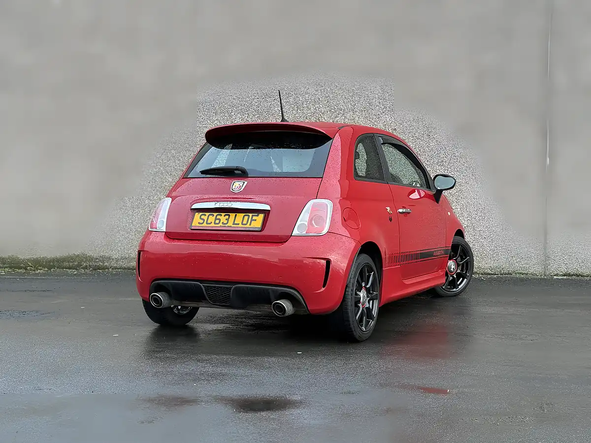 Used 2014 Abarth 500 Abarth S1 Red - Interior and Exterior details 3