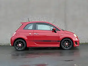 Used 2014 Abarth 500 Abarth S1 Red - Interior and Exterior details 4