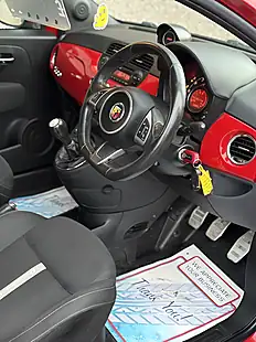 Used 2014 Abarth 500 Abarth S1 Red - Interior and Exterior details 7