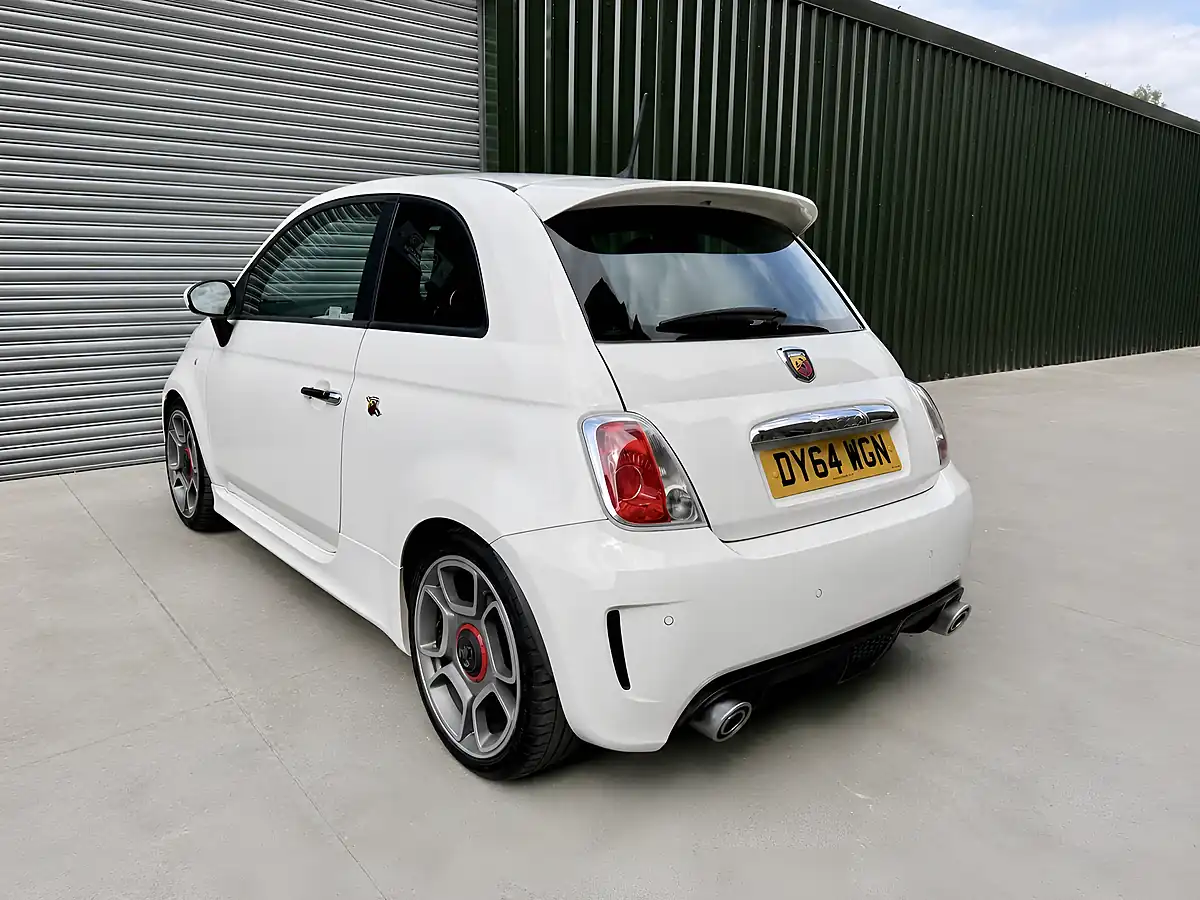 Used 2014 Abarth 500 White - Interior and Exterior details 11