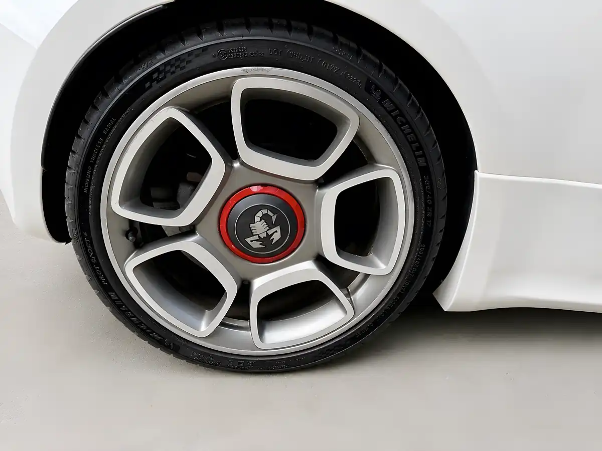 Used 2014 Abarth 500 White - Interior and Exterior details 14
