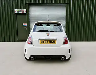 Used 2014 Abarth 500 White - Interior and Exterior details 8