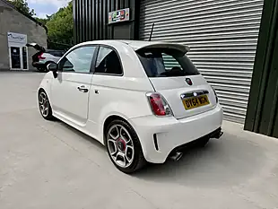 Used 2014 Abarth 500 White - Interior and Exterior details 9