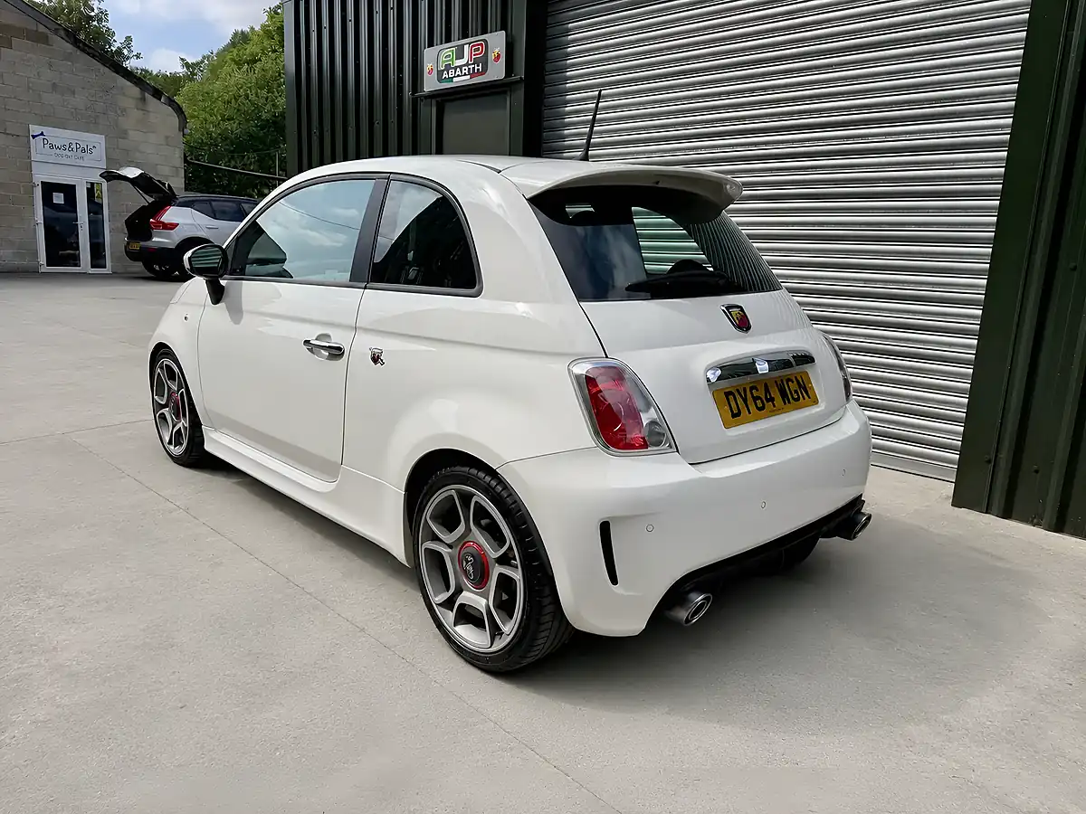 Used 2014 Abarth 500 White - Interior and Exterior details 9