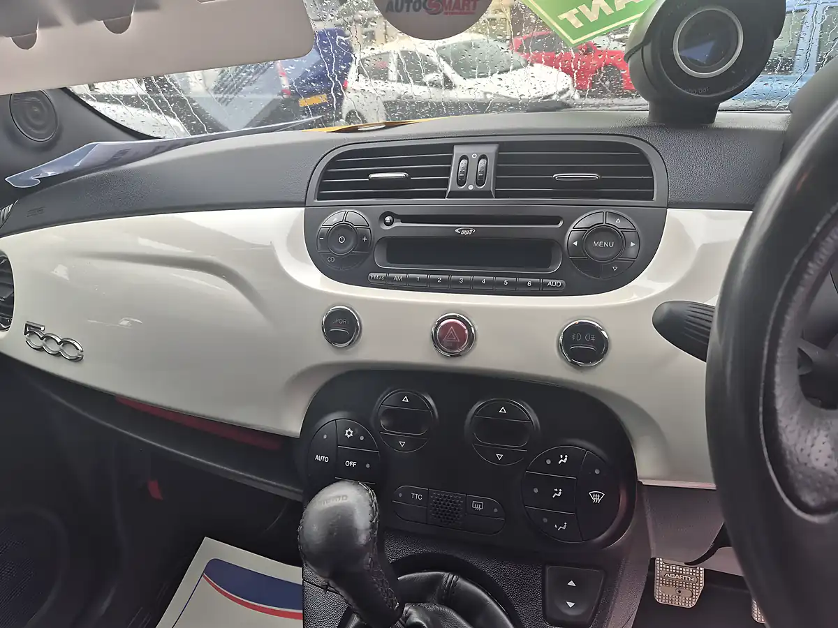 Used 2014 Abarth 595 Turismo White - Interior and Exterior details 14