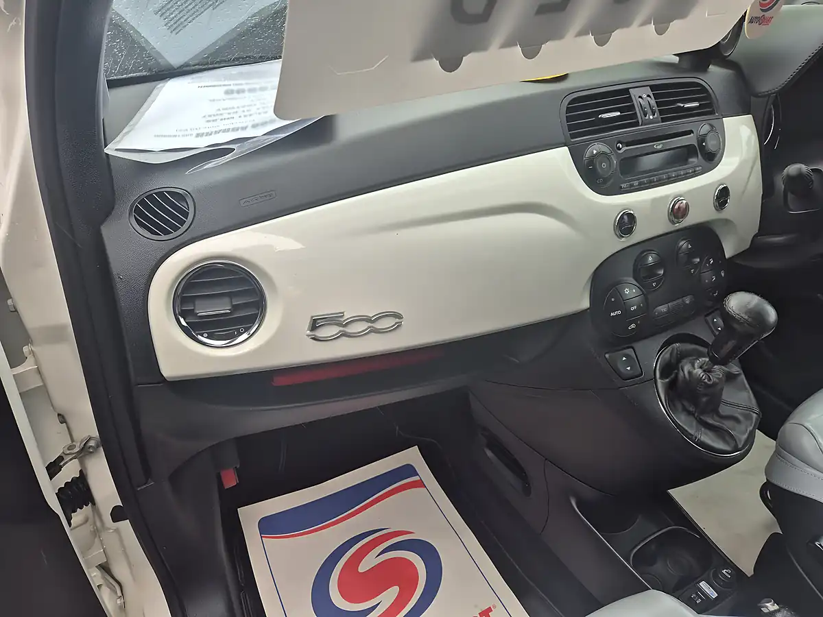 Used 2014 Abarth 595 Turismo White - Interior and Exterior details 16