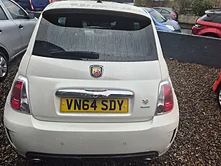 Used 2014 Abarth 595 Turismo White - Interior and Exterior details 7