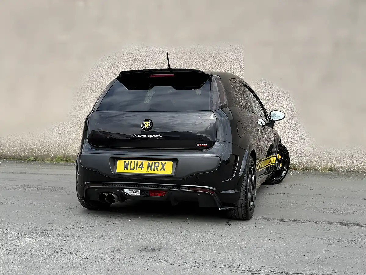 Used 2014 Abarth Punto Evo Supersport Black - Interior and Exterior details 3