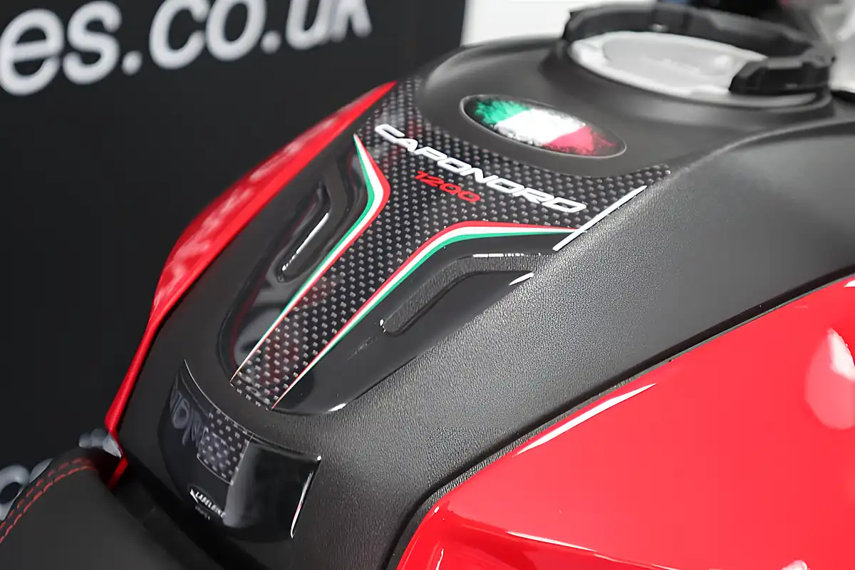 Used 2014 Aprilia Caponord 1200 Red - Interior and Exterior details 11