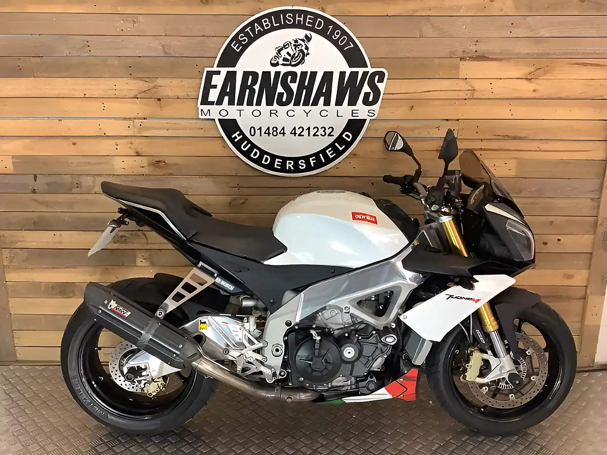 Used 2014 Aprilia Tuono Abs White - Front View