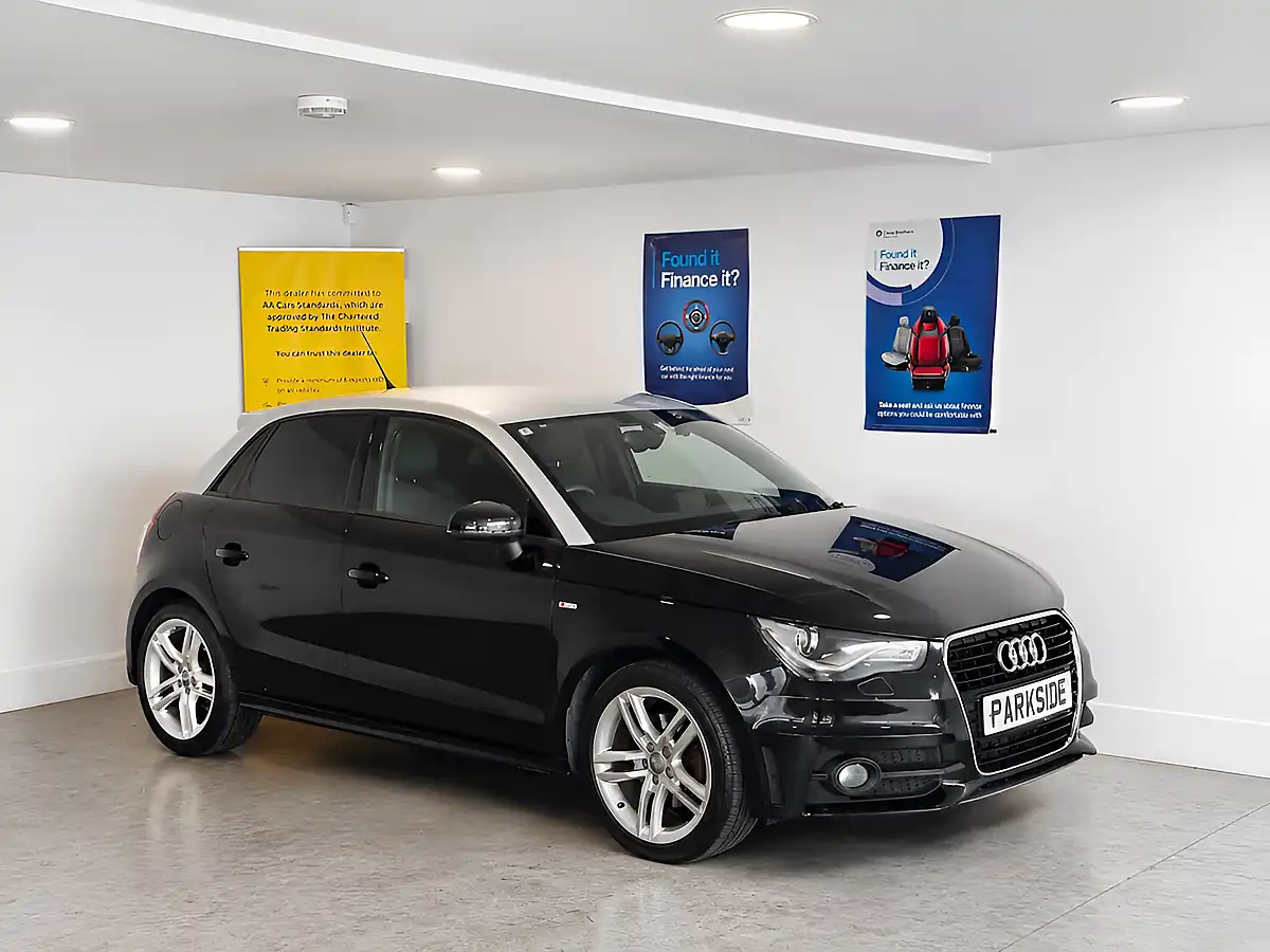 Used 2014 Audi A1 S Line Brilliant Black - Front View