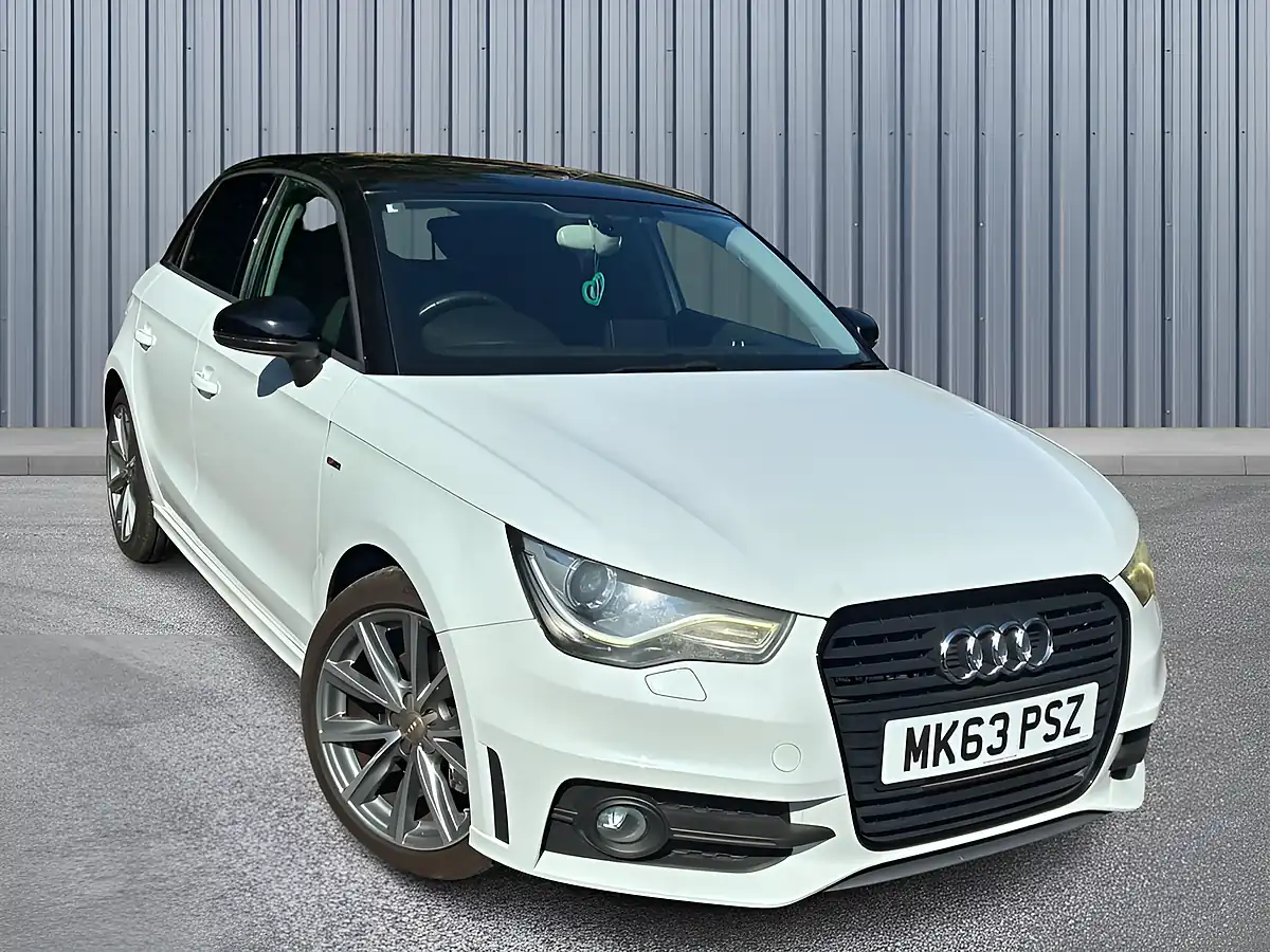 Used 2014 Audi A1 S Line White - Front View