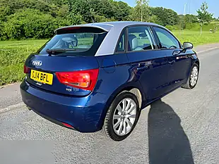 Used 2014 Audi A1 Sport Blue - Interior and Exterior details 2