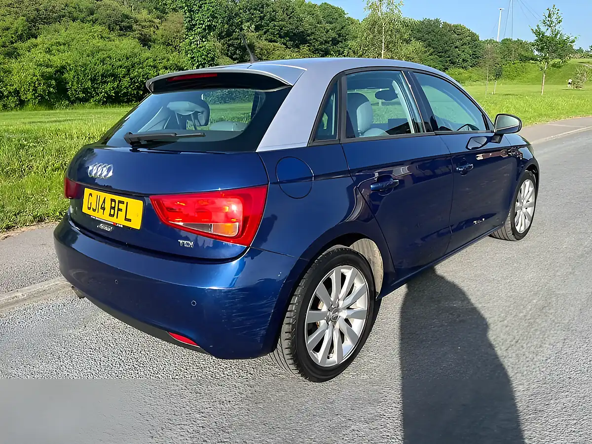 Used 2014 Audi A1 Sport Blue - Interior and Exterior details 2