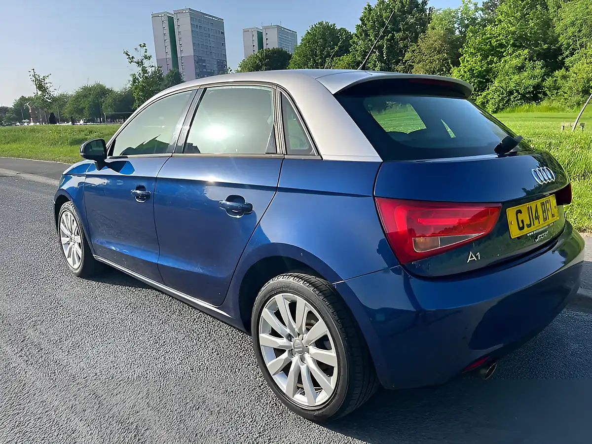 Used 2014 Audi A1 Sport Blue - Interior and Exterior details 3