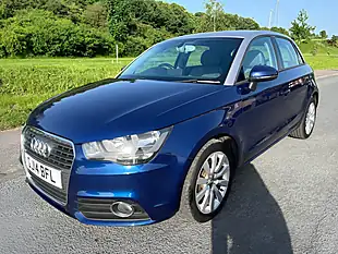 Used 2014 Audi A1 Sport Blue - Interior and Exterior details 5