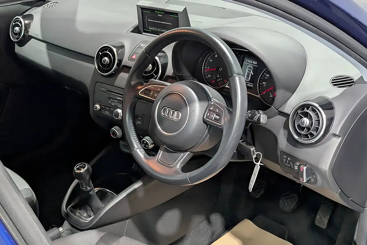 Used 2014 Audi A1 Sport Blue - Interior and Exterior details 2