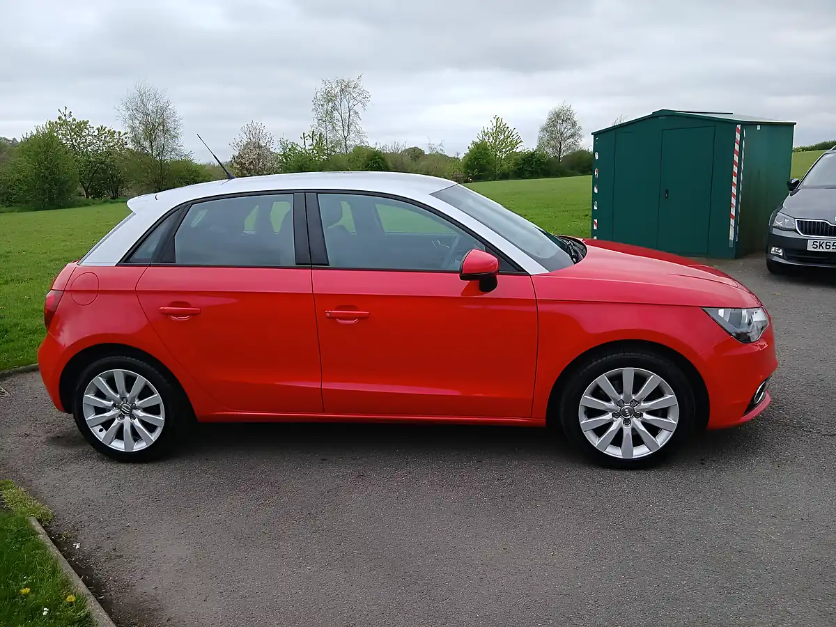 Used 2014 Audi A1 Sport Red - Interior and Exterior details 2