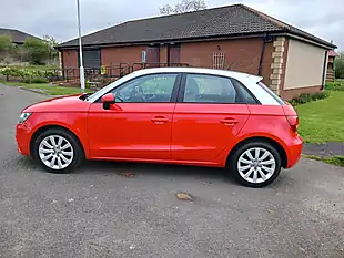 Used 2014 Audi A1 Sport Red - Interior and Exterior details 5