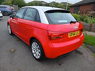 Used 2014 Audi A1 Sport Red - Interior and Exterior details 9