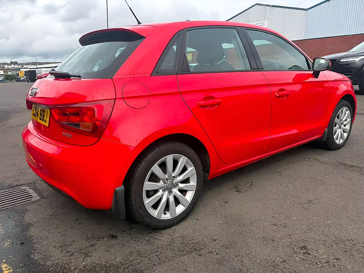 Used 2014 Audi A1 Sport Red - Interior and Exterior details 5