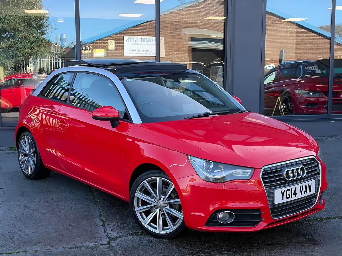 Used 2014 Audi A1 Sport Red - Interior and Exterior details 2