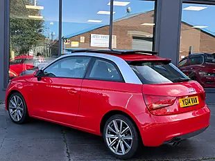 Used 2014 Audi A1 Sport Red - Interior and Exterior details 9