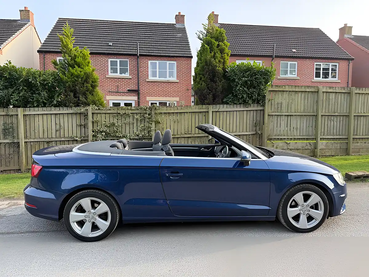 Used 2014 Audi A3 Cabriolet Sport Blue - Interior and Exterior details 2