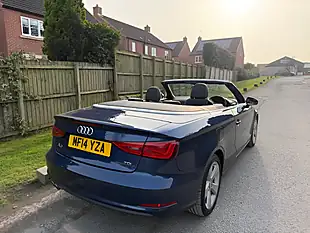 Used 2014 Audi A3 Cabriolet Sport Blue - Interior and Exterior details 3
